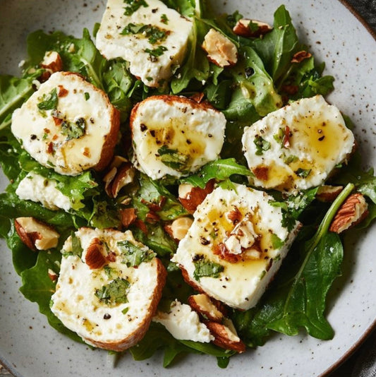 Toasts de Chèvre & Moutarde Miel Romarin