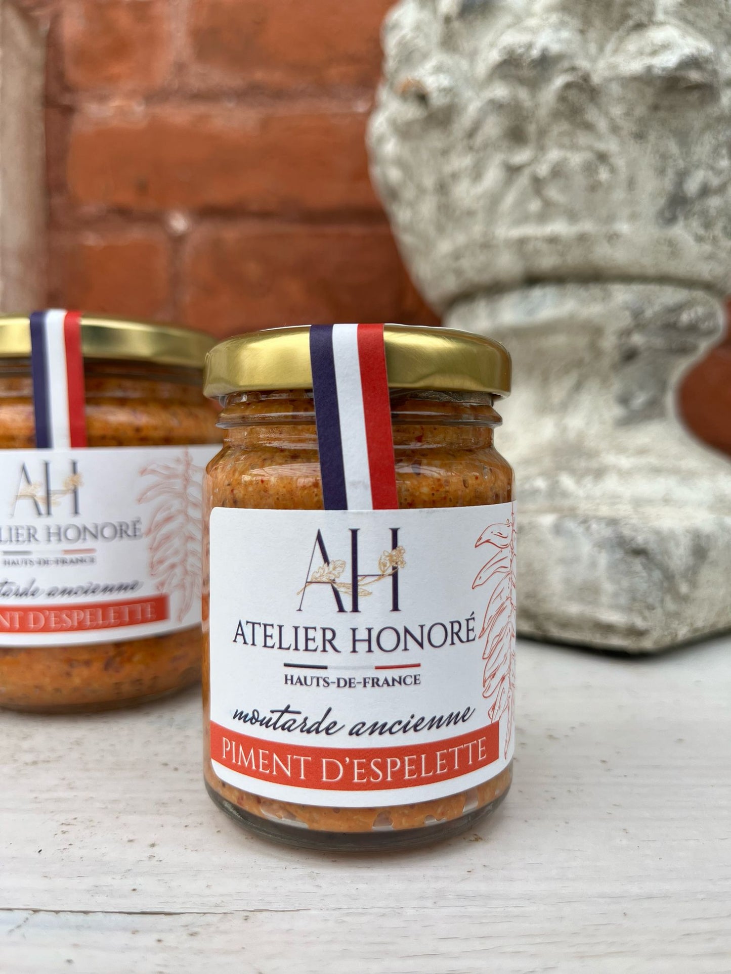 Moutarde à l'ancienne Piment d'Espelette