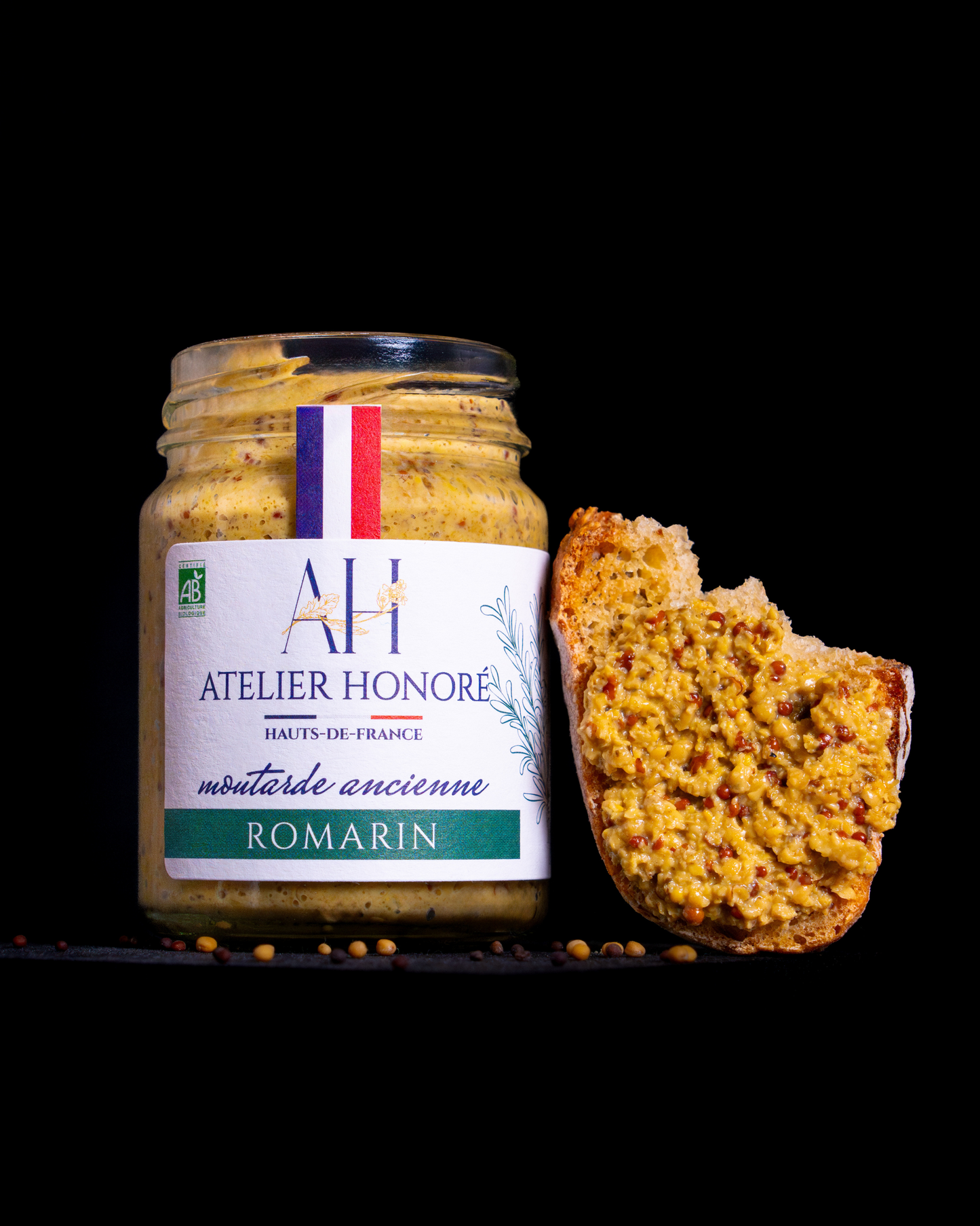Moutarde à l'ancienne Romarin