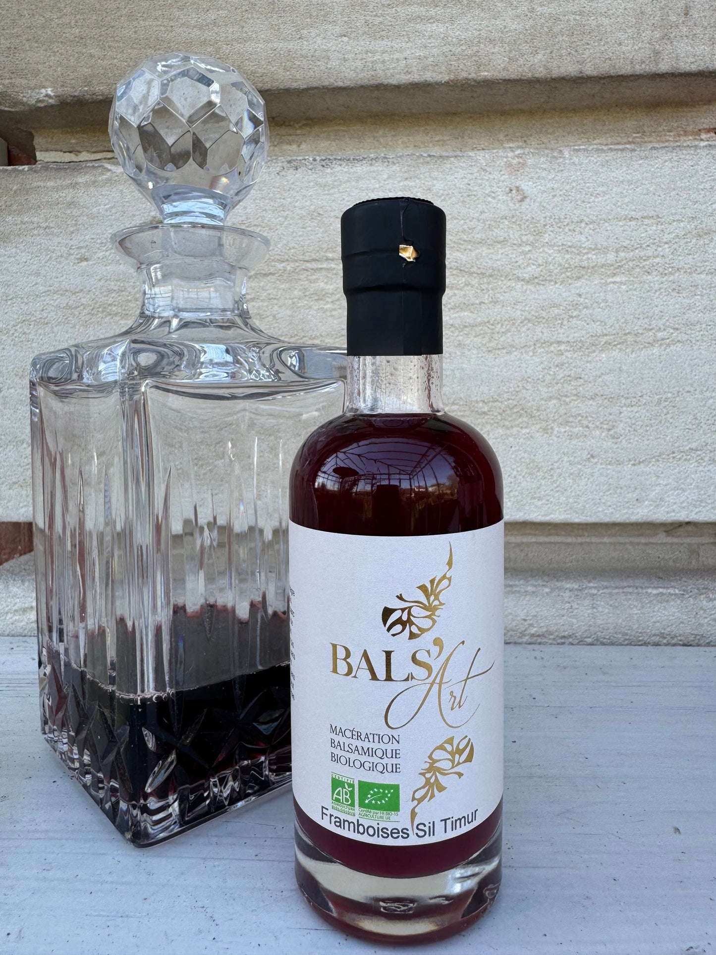 Réduction balsamique Biologique Framboise Poivre Sil Timur