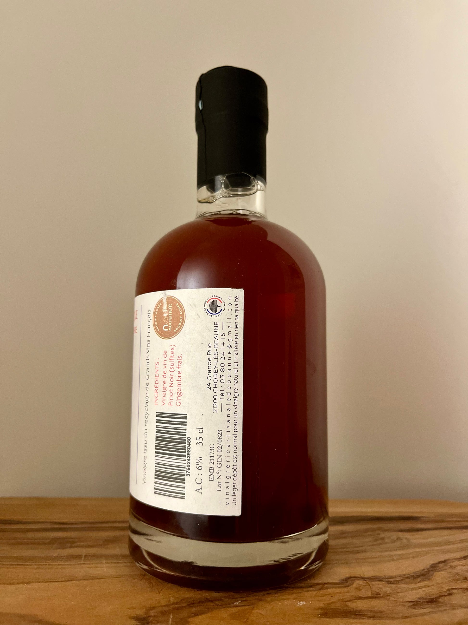 Vinaigre Génésique Gingembre
